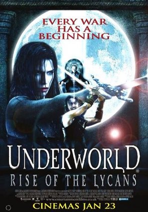 Underworld: Rise of the Lycans - British Movie Poster (thumbnail)