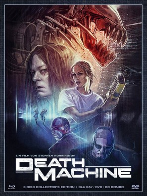 Death Machine - German Movie Cover (thumbnail)