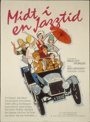 Midt i en jazztid - Danish Movie Poster (thumbnail)