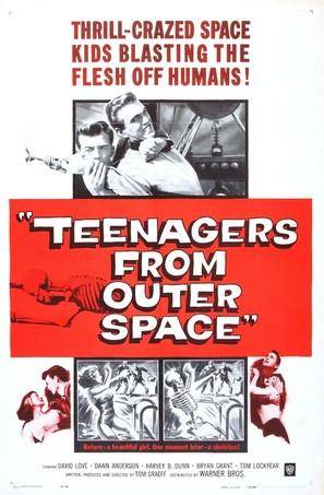 Teenagers from Outer Space - Movie Poster (thumbnail)