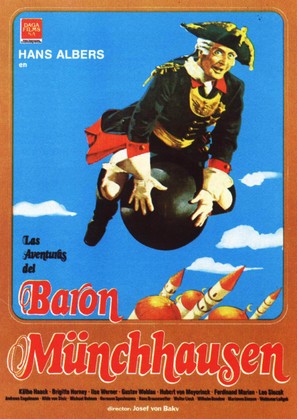 M&uuml;nchhausen - Spanish Movie Poster (thumbnail)