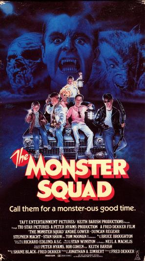 The Monster Squad - VHS movie cover (thumbnail)