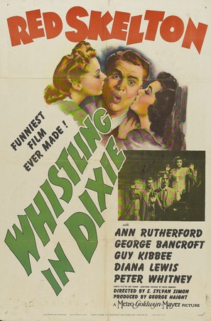 Whistling in Dixie - Movie Poster (thumbnail)