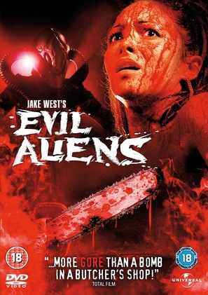 Evil Aliens - British DVD movie cover (thumbnail)