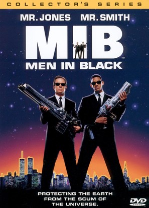 Men in Black - DVD movie cover (thumbnail)