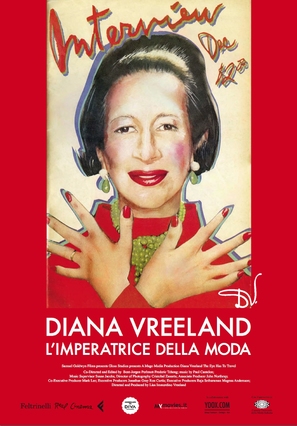 Diana Vreeland: The Eye Has to Travel - Italian Movie Poster (thumbnail)