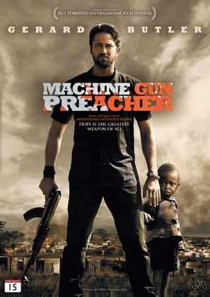 Machine Gun Preacher - Norwegian DVD movie cover (thumbnail)