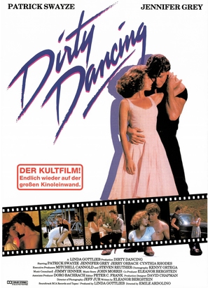 Dirty Dancing - German Movie Poster (thumbnail)