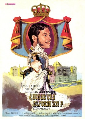 &iquest;D&oacute;nde vas, Alfonso XII? - Spanish Movie Poster (thumbnail)