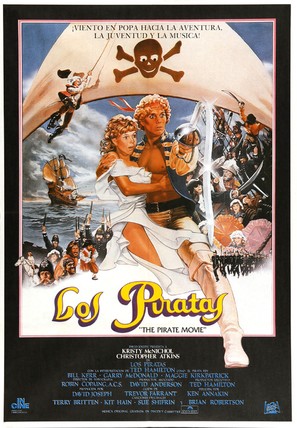 The Pirate Movie - Spanish Movie Poster (thumbnail)