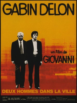 Deux hommes dans la ville - French Movie Poster (thumbnail)