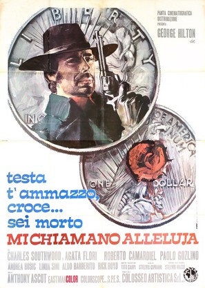 Testa t&#039;ammazzo, croce... sei morto... Mi chiamano Alleluja - Italian Movie Poster (thumbnail)