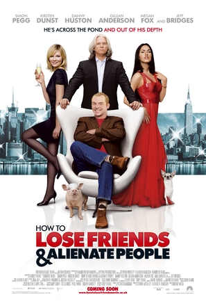 How to Lose Friends &amp; Alienate People - British Movie Poster (thumbnail)