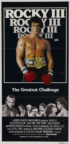 Rocky III - Australian Movie Poster (thumbnail)