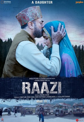 Raazi - Indian Movie Poster (thumbnail)