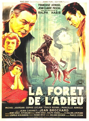 La for&ecirc;t de l&#039;adieu - French Movie Poster (thumbnail)