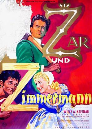 Zar und Zimmermann - German Movie Poster (thumbnail)
