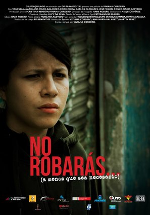 No robar&aacute;s (a menos que sea necesario) - Ecuadorian Movie Poster (thumbnail)