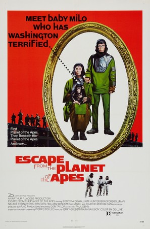 Escape from the Planet of the Apes - Theatrical movie poster (thumbnail)