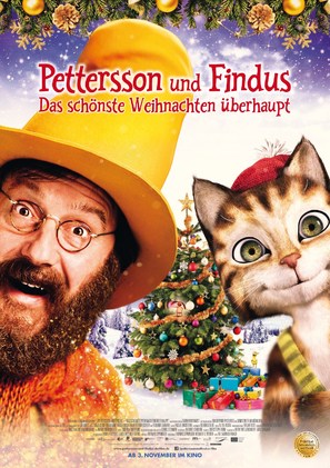 Pettersson und Findus 2 - Das sch&ouml;nste Weihnachten &uuml;berhaupt - German Movie Poster (thumbnail)