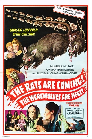 The Rats Are Coming! The Werewolves Are Here! - Movie Poster (thumbnail)