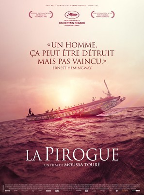 La pirogue - French Movie Poster (thumbnail)
