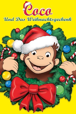 Curious George: A Very Monkey Christmas - German Movie Cover (thumbnail)