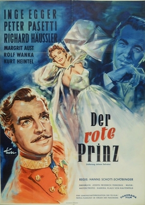 Der rote Prinz - German Movie Poster (thumbnail)