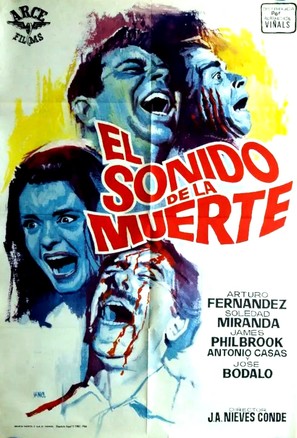 El sonido de la muerte - Spanish Movie Poster (thumbnail)