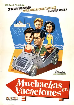 Muchachas en vacaciones Poster