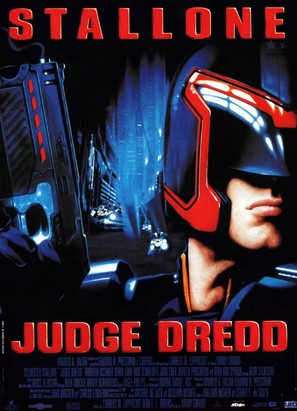 Judge Dredd - French Movie Poster (thumbnail)