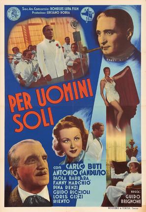 Per uomini soli - Italian Movie Poster (thumbnail)