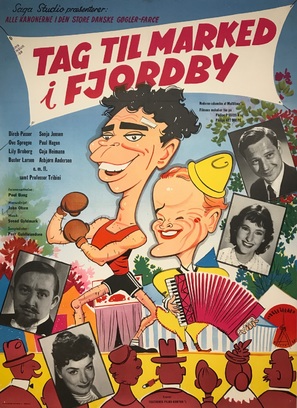 Tag til marked i Fjordby - Danish Movie Poster (thumbnail)
