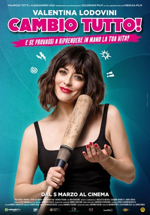 Cambio tutto - Italian Movie Poster (thumbnail)