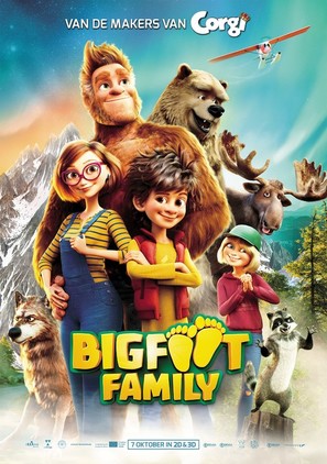 Bigfoot Family - Dutch Movie Poster (thumbnail)