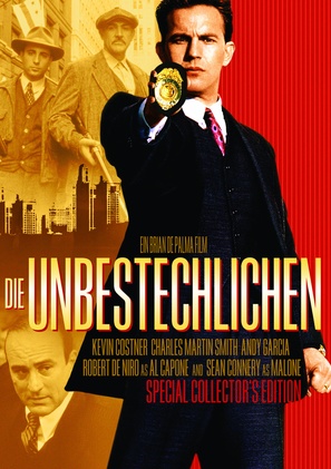 The Untouchables - German Movie Cover (thumbnail)