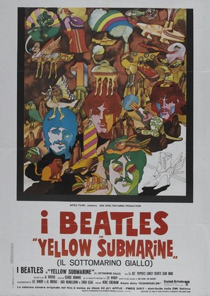 Yellow Submarine - Italian Movie Poster (thumbnail)