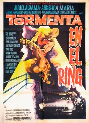 Tormenta en el ring - Mexican Movie Poster (thumbnail)