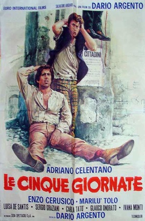 Le cinque giornate - Italian Movie Poster (thumbnail)