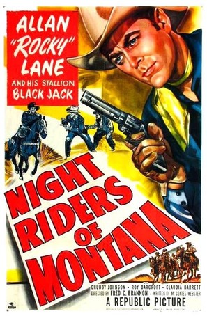 Night Riders of Montana - Movie Poster (thumbnail)