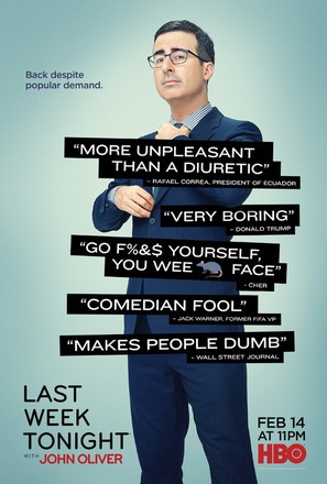 &quot;Last Week Tonight with John Oliver&quot; - Movie Poster (thumbnail)