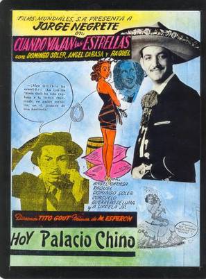 Cuando viajan las estrellas - Mexican Movie Poster (thumbnail)