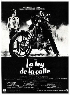 Rumble Fish - Spanish Movie Poster (thumbnail)