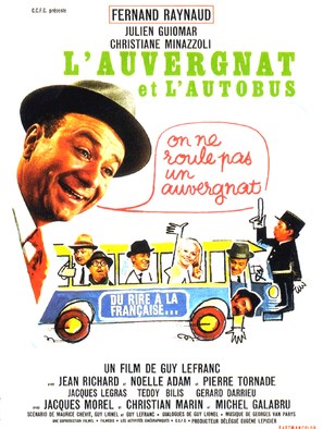 Auvergnat et l&#039;autobus, L&#039; - French Movie Poster (thumbnail)