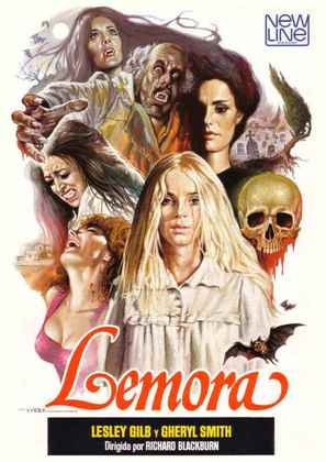 Lemora: A Child&#039;s Tale of the Supernatural - Spanish Movie Cover (thumbnail)