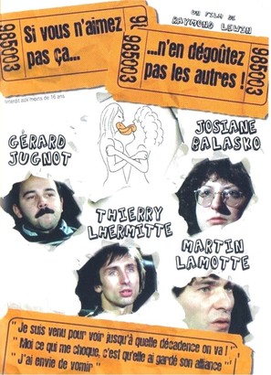 Si vous n&#039;aimez pas &ccedil;a, n&#039;en d&eacute;go&ucirc;tez pas les autres - French Movie Poster (thumbnail)