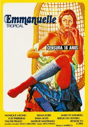 Emanuelle Tropical - Brazilian Movie Poster (thumbnail)