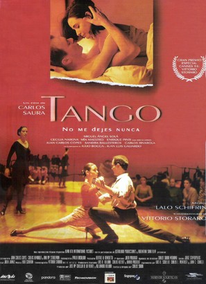 Tango, no me dejes nunca - Spanish Movie Poster (thumbnail)