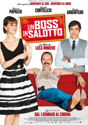 Un boss in salotto - Italian Movie Poster (thumbnail)