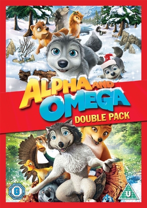 Alpha and Omega 2: A Howl-iday Adventure - British DVD movie cover (thumbnail)